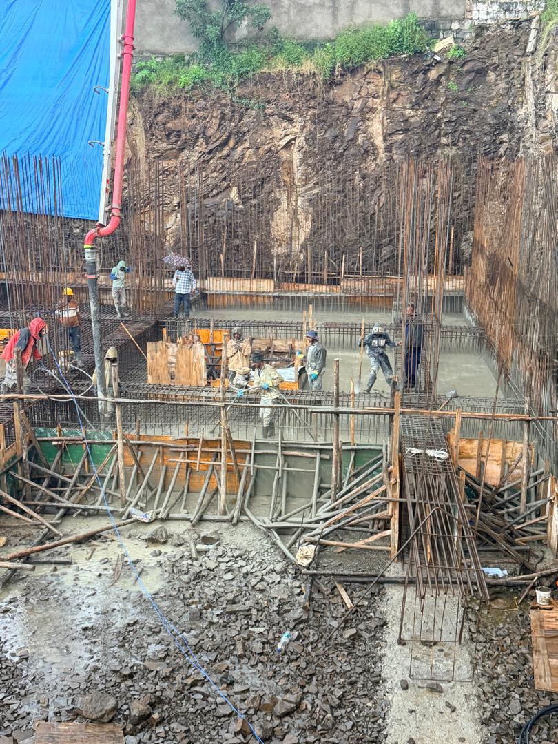 Dream Big basement concrete casting